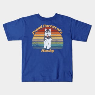 Proud Parent of a Husky Kids T-Shirt